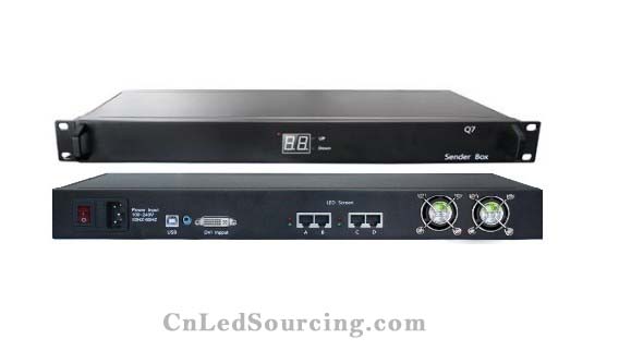 C&Light Q7 HD LED Display Controller with DVI&HDMI Video Inputs - Click Image to Close